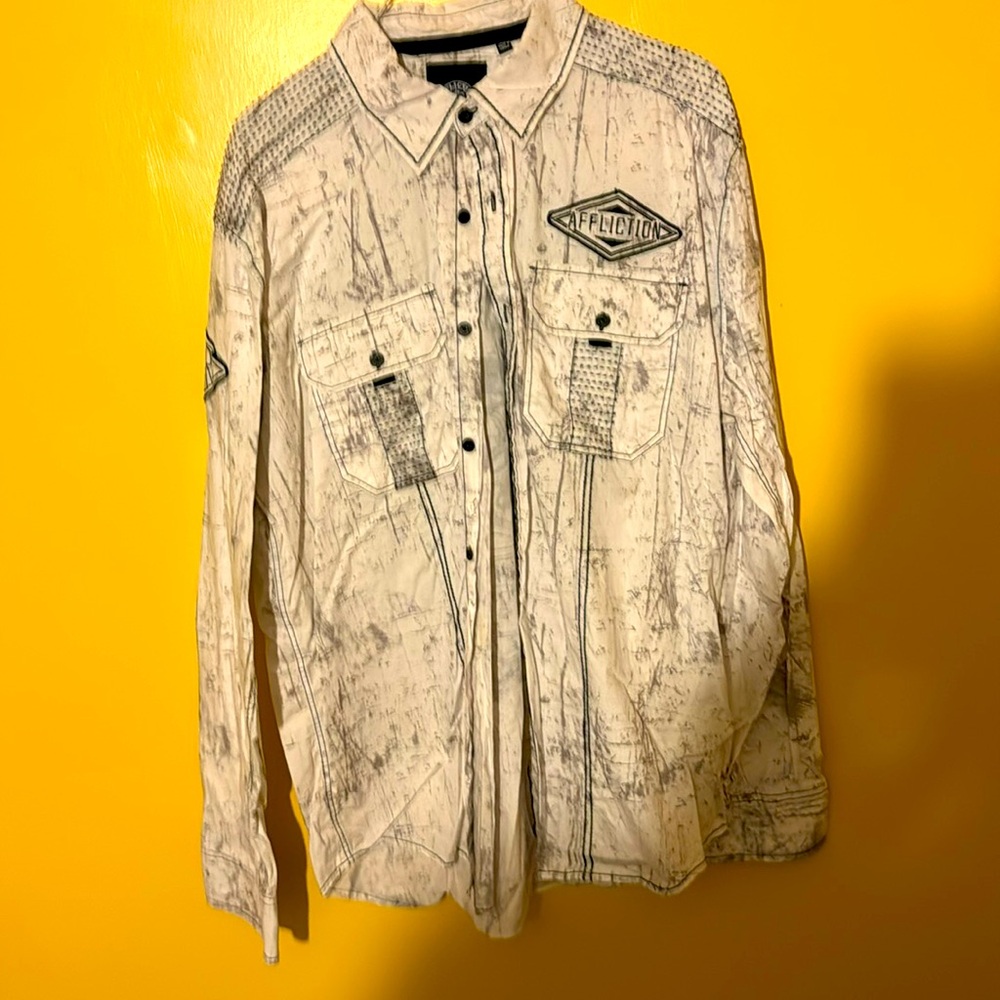 Affliction XXL button up